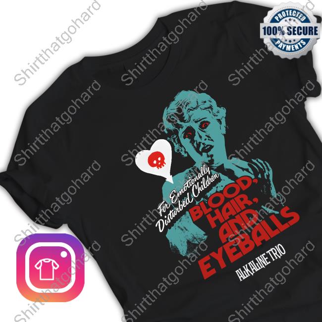 Blood Hair And Eyeballs For Emotionally Disturbed Children Alkaline Trio Tank Top
