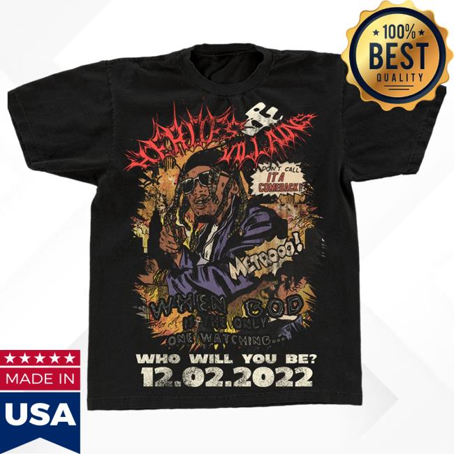 Official Metro Boomin Merch Store MetroBoomin Metro Boomin Comic Shirt Metro Boomin Clothing Shop