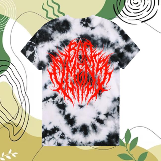 Official Bad Omens Merch Death Metal Dye Long Sleeve T Shirt