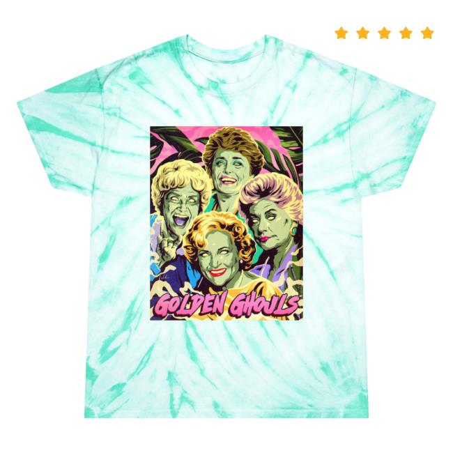 Nordacious Merch GOLDEN GHOULS Tie-Dye Tee Cyclone