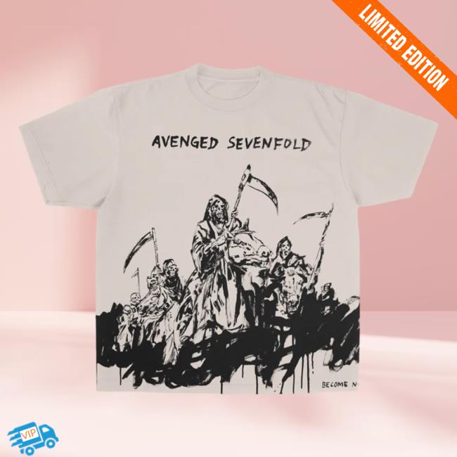 Official A7x World Merch Become Nothing Tee