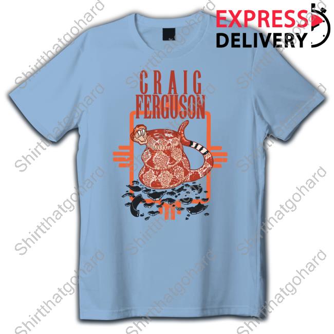 Official Craigferguson Merch Store Rattlesnake Mug Tshirt