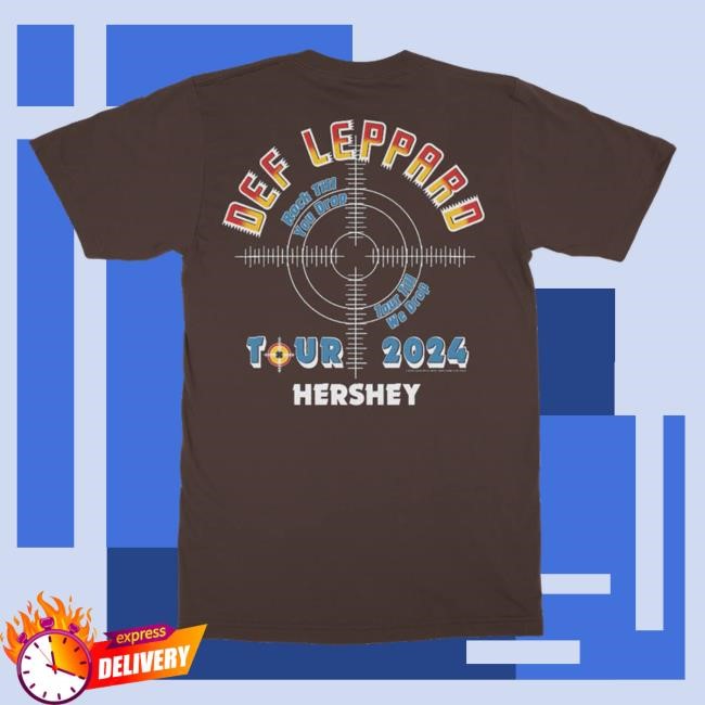 Hershey, PA 2024 Tour Tee Shirt - Def Leppard Official Store
