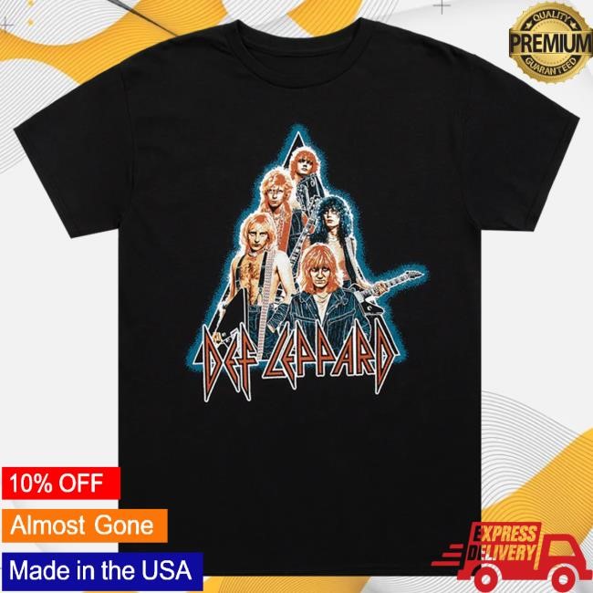 Official Def Leppard Merch Store Clothing Vintage Summer Stadium Tour 2024 Tshirt DefLeppard