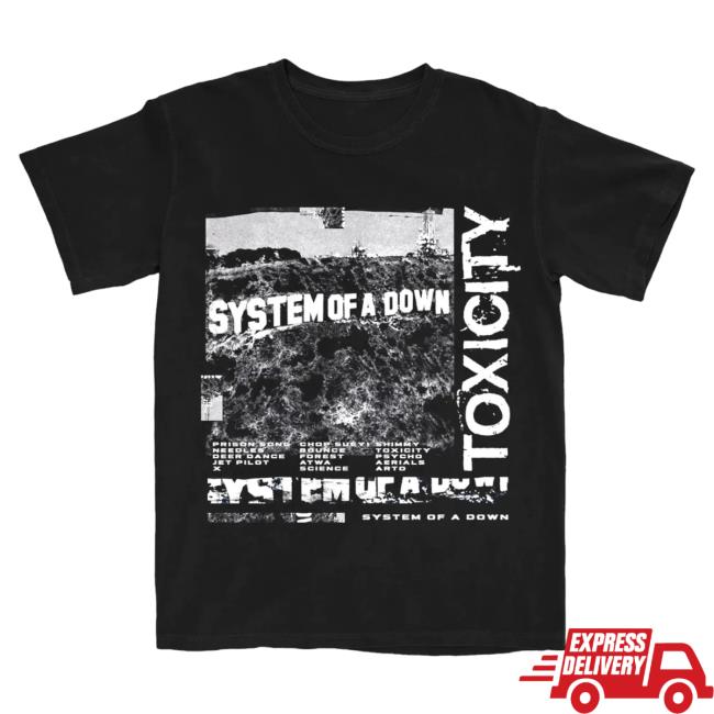 Official System Of A Down Clothing Merch Store Shop System Of A Down Photocopy Toxicity Shirt New SystemOfADown