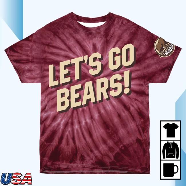 Official Hershey Bears Merch Store Hershey Bears Tie Dye Maroon Popover Hoodie Hersheybears
