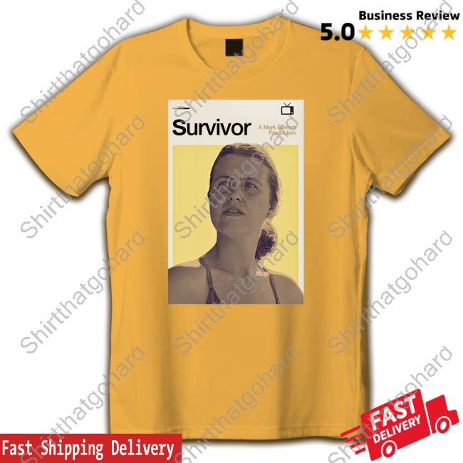 Official Mike Gabler Bonfire Merch Survivor A Mark Burnett Production Emily The Great S45 Tee Shirt