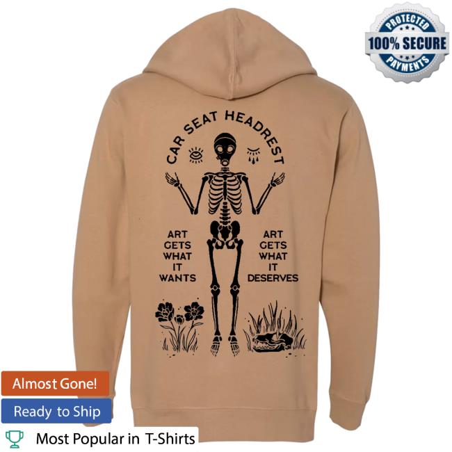 Official Car Seat Headrest Merchandise Art Gets What It Wants Zip Crew