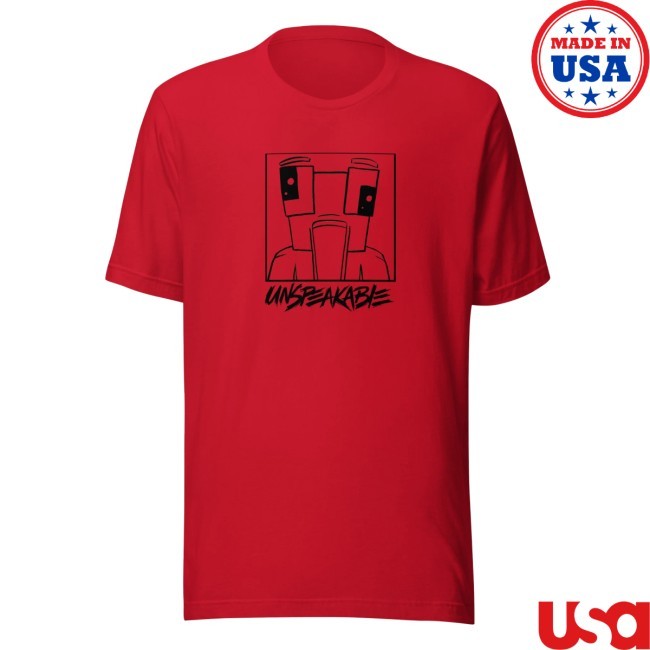 Unspeakable Red Icon Tee