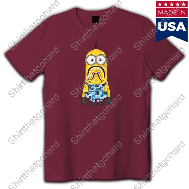 Official Karlnap Teaming BAPE x Minions Shirts