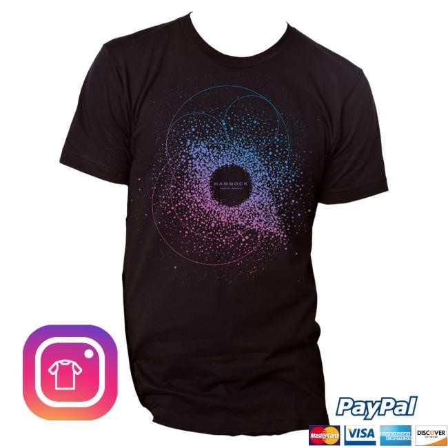 Hammok Split Fountain Artwork Print Tee