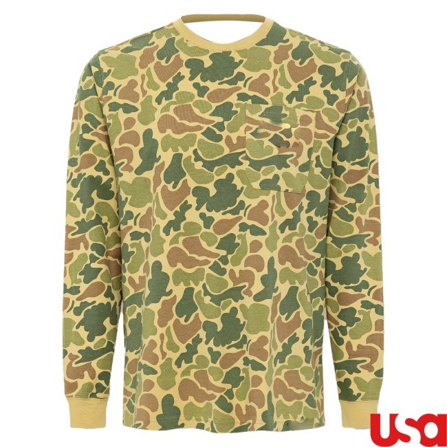 Koe Wetzel Store Duck Camo Long Sleeve Shirt
