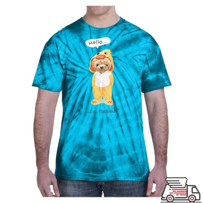 Official Tee Shirt Palace Why So Serious Tie Dye Shirt 2023 Turquoise Teeshirtpalace