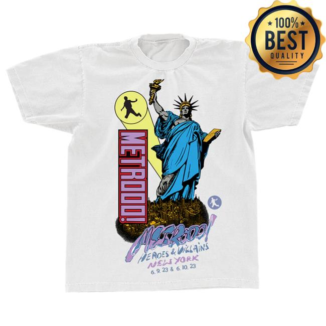 Official Metro Boomin Merch Store MetroBoomin Ny Heroes & Villains Tees Metro Boomin Clothing Shop