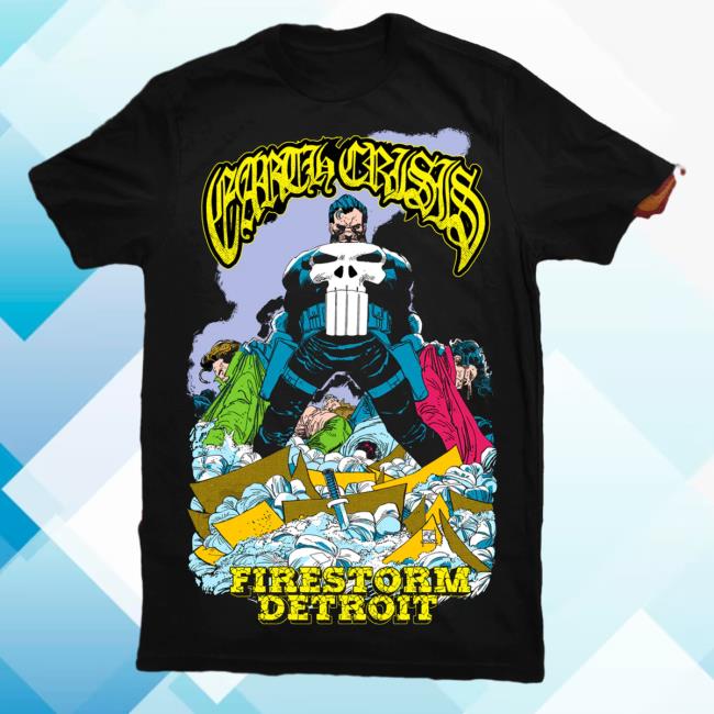Official Earth Crisis Merch Firestorm Detroit Sweatshirt