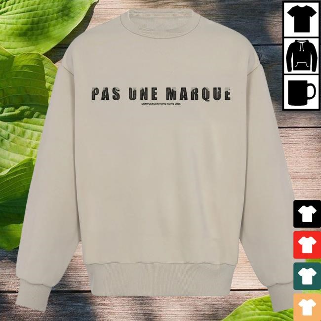 Official Complex Merch Store Shop Pas Une Marque Johnson Tsang x Pas Une Marque Trapped Thoughts Popover Sweatshirt (Beige)