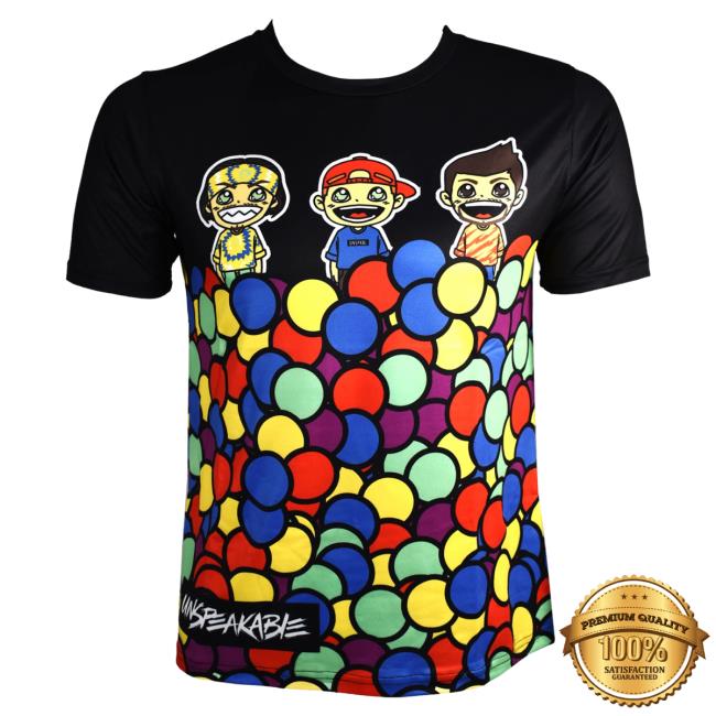 Official Unspeakable Merch Ball Pit T-Shirt