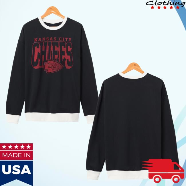 Official Junk Food Apparel Clothing Store Shop Junkfoodclothing Kansas City Chiefs Play Action Hoody True Black