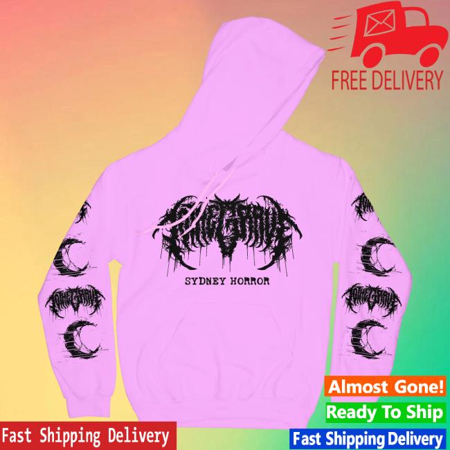 Official To The Grave Rising Merch To The Grave - Sydney Death Pink Hood Risingmerch