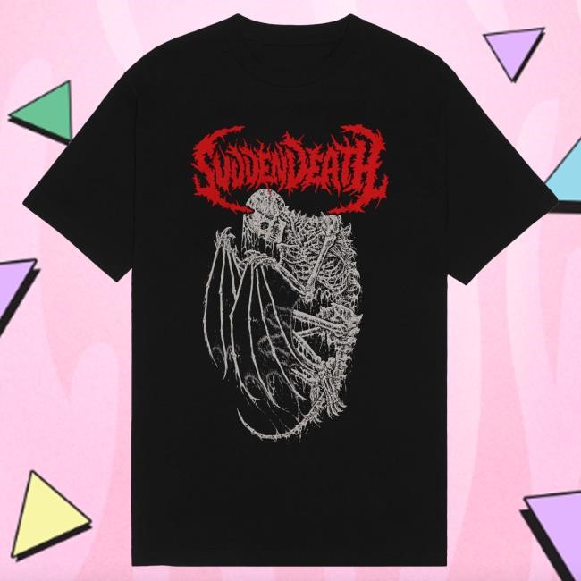 Official Svdden Death Merch Svdden Death "Unborn" Popover Shirt In Black. SvddenDeath
