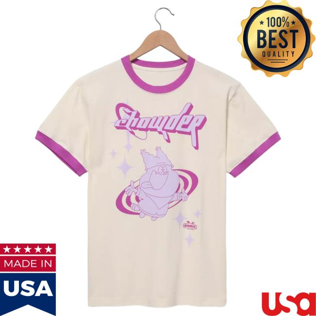 Official Box Lunch Merch Store BoxLunch x Cartoon Network Chowder Tonal Portrait Ringer Attractive Shirt Box lunch Clothing Shop