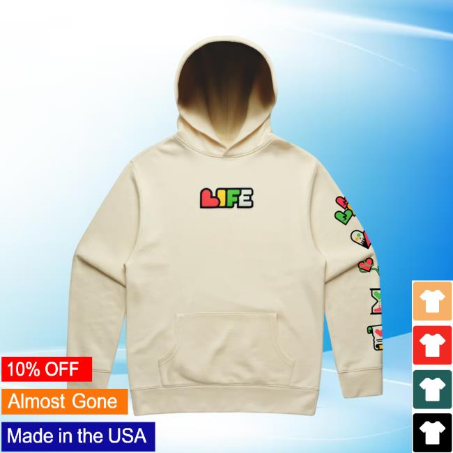 Official Life Series Merch Life Logo Long Sleeve T Shirt