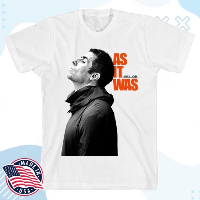 Official Liam Gallagher Merch Store As It Was S/S Tee | Liam Gallagher