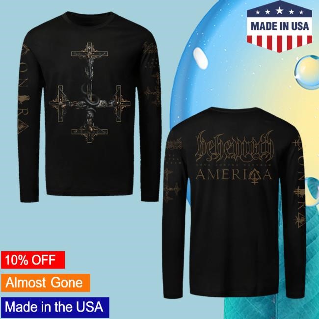 Official Behemoth Contra Cross Long Sleeve Tees