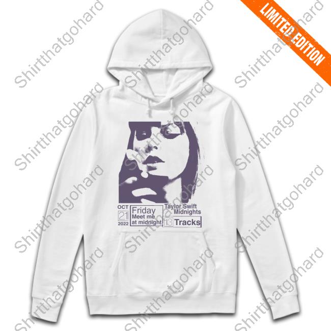 Official Taylor Swift Midnights Album Cover T-Shirt