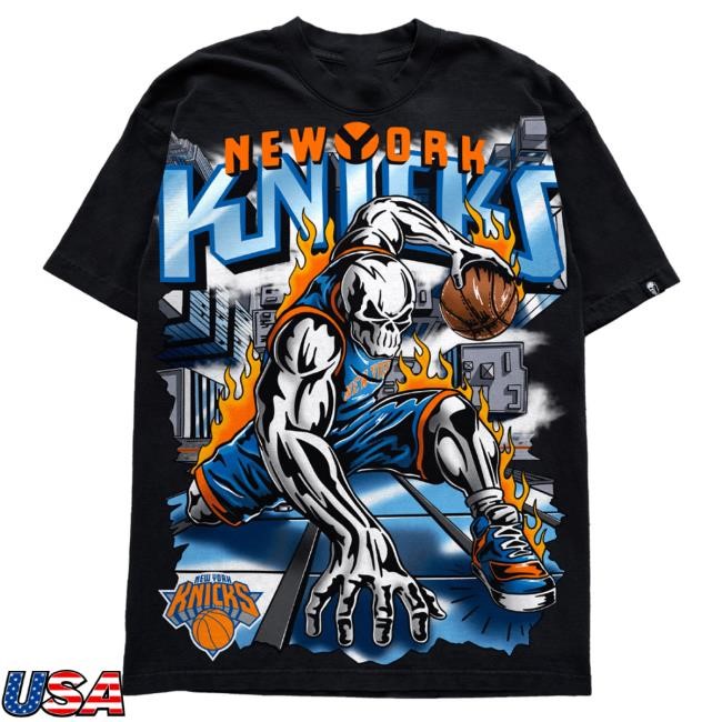 Official Warren Lotas Knicks Sky High T Shirt - Black