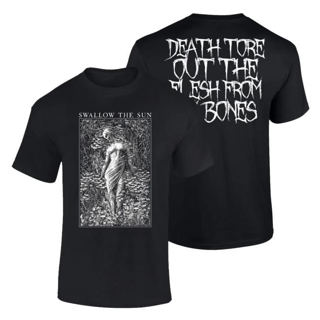 Swallow The Sun Death Tore Hot Shirt Swallow The Sun Official Merch