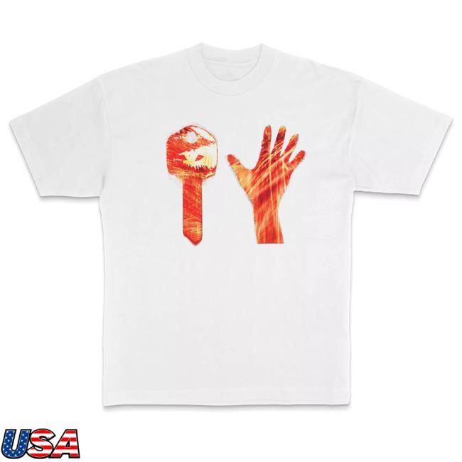 Flawless Lucki Merch Red Key White S/s Shirt Merchbar