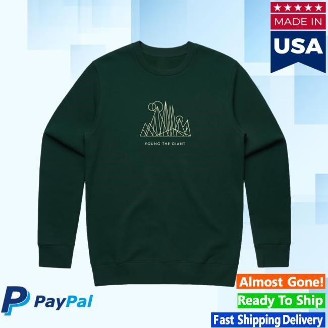 Official Young The Giant Store Shop Mountain Crewneck – Young the Giant