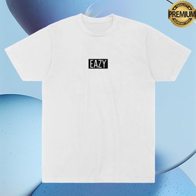 Official G-Eazy Eazy Box Logo White Tshirt GEazy