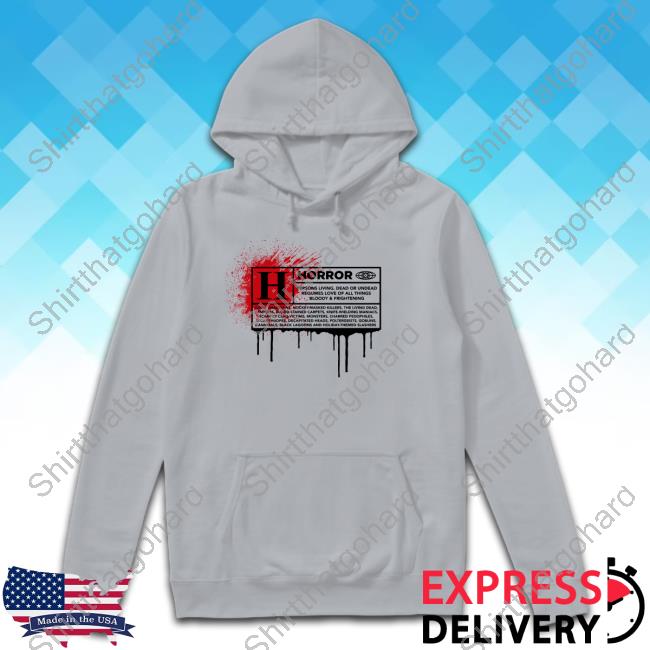Rated H Horror Movie Hot Shirt Rated H Horror Shirt 2024