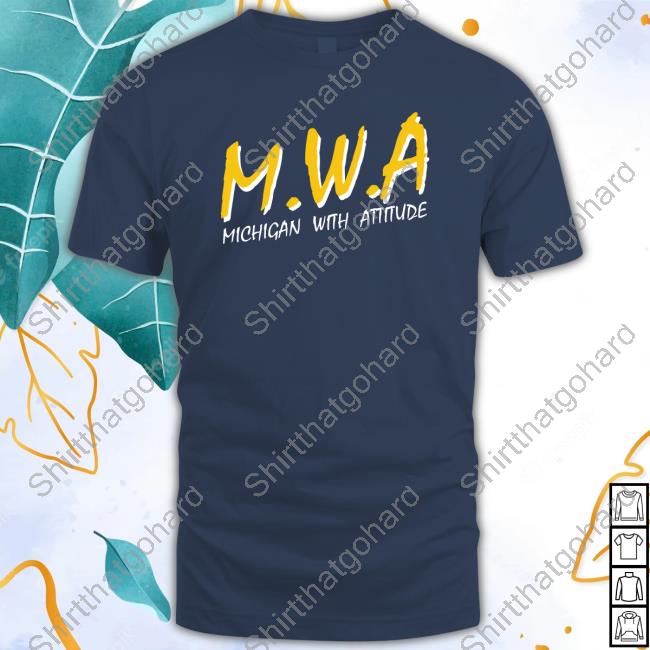 Official Taylor Lewan MWA Michigan With Attitude T Shirt
