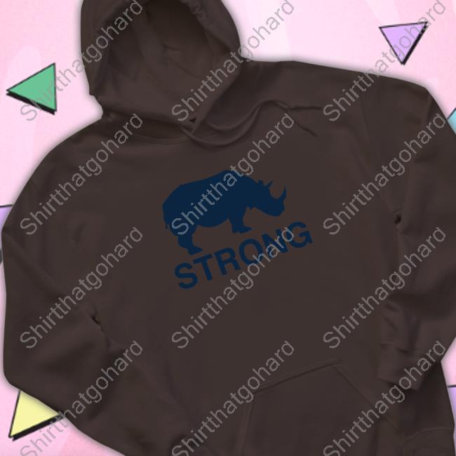 Rhino Ryno + Strong New Shirt Obvious Shirts Ryno + Strong T-Shirt