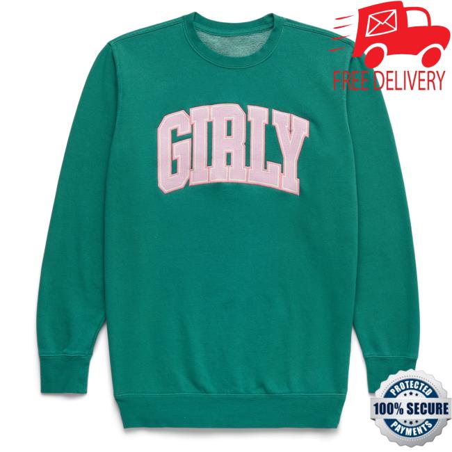 Official The Toast Merch Store Girly Crew Hunter Green