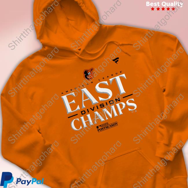 Official Baltimore Orioles American League East Division Champs Champions 2023 Postseason T-Shirt