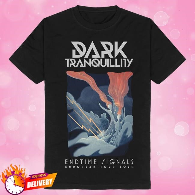 Official Dark Tranquillity Endtime Signals Tee