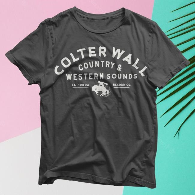 Official Colter Wall Merch Store Shop Colter Wall Country Sounds Vintage Black Attractive Shirt ColterWall