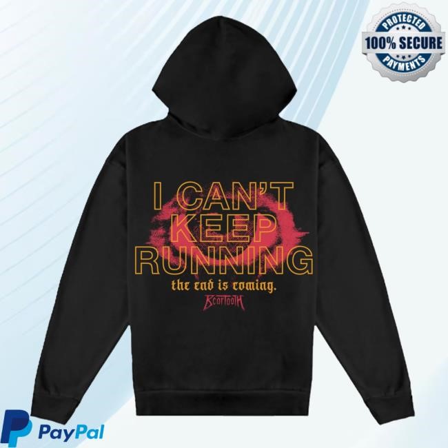 Beartooth - Running Hoodie Beartooth Store Merch