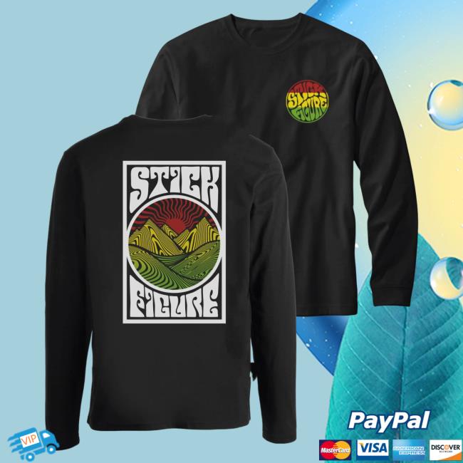 Official Stick Figure Merch Rasta Sunrise Long Sleeve