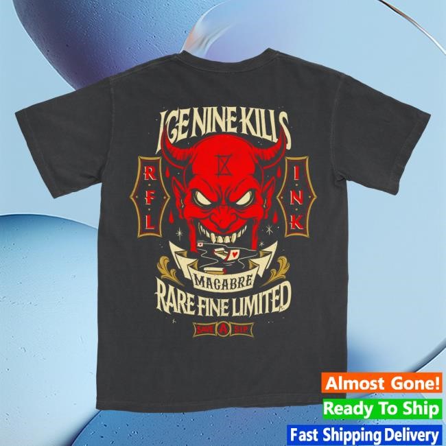 INK Merch Tunnel of Love New Shirt – Find Familiar Spirits Ice Nine Kills