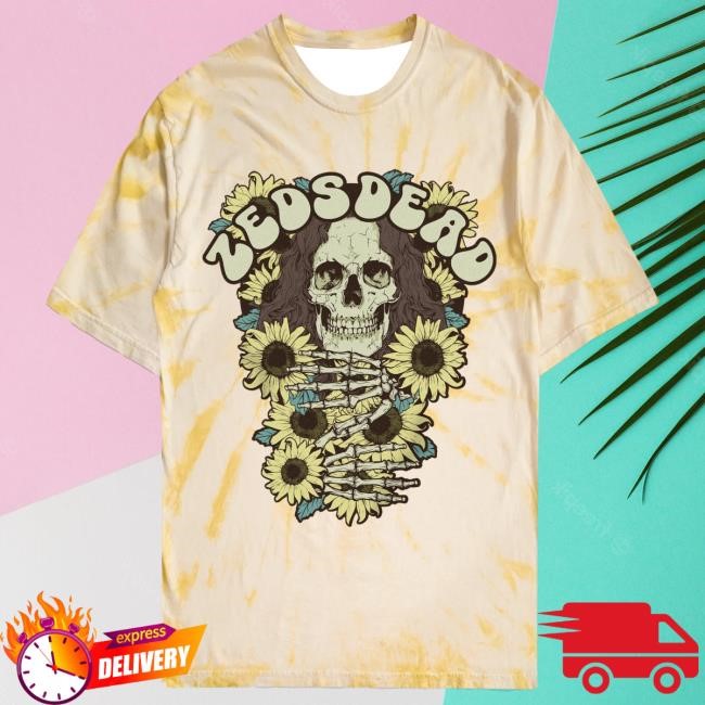 Official Zeds Dead Merch Zeds Dead - Rizing V3 Premium Tie Dye New Shirt Zeds Dead Apparel Clothing Shop Zedsdead