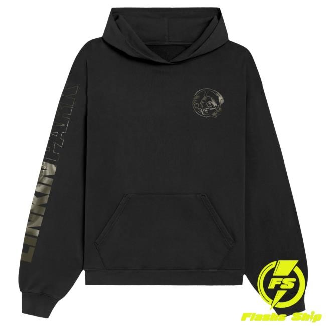 Official Linkin Park Merch Store Holiday Liquidate Black Pullover Hoodie LinkinPark