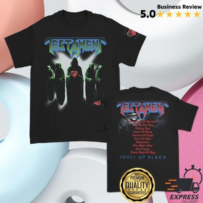 Souls Of Black Cover Shirt – Testament Shop