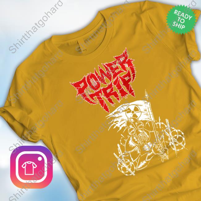 Cold Cuts Merch Power Trip Radiation Limited Edition Tee