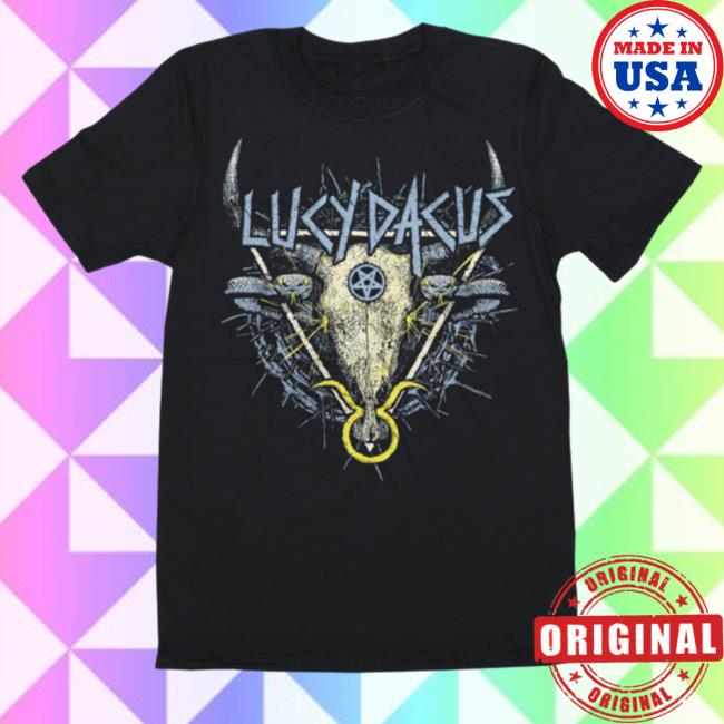 Official Lucy Dacus Merch Heavy Metal Black T Shirt