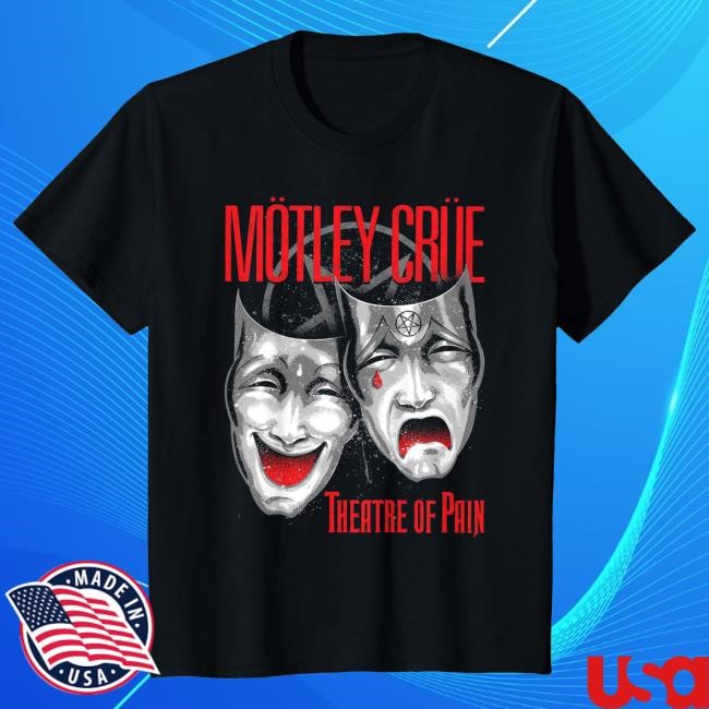 Mötley Crüe - Theatre of Pain - Cry Tshirt Motley Crue Official